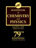 CRC Handbook Of Chemistry & Physics 79th Edition