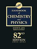CRC Handbook of Chemistry & Physics 82nd Edition