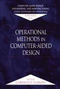 Computer-Aided Design, Engineering, and Manufacturing: Systems Techniques and Applications, Volume III, Operational Methods in Computer-Aided Design