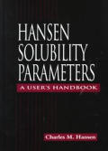 Hansen Solubility Parameters Users Handbook