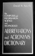 Computer & Information Science & Technology Abbreviations & Acronyms Dictionary