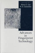 Advances In Fingerprint Technology 1st Edition