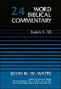 Word Biblical Commentary Isaiah 1 33
