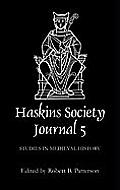 Haskins Society Journal Studies In Volume 5