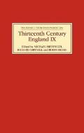 Thirteenth Century England IX: Proceedings of the Durham Conference 2001