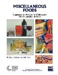 Miscellaneous Foods: Supplement to the Composition of Foods