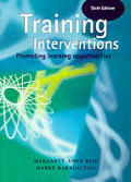 Training Interventions 6th Edition