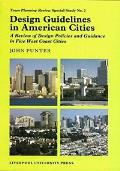 Design Guidelines In American Cities A