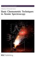 Basic Chemometric Techniques in Atomic Spectroscopy