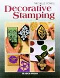 Decorative Stamping On Clay & Ceramics Fabrics & Metal Wood & Cards
