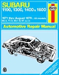 Haynes Subaru 1100, 1300, 1400, 1600 Manual, No. 237: '71 Thru '79