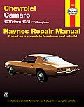 Chevrolet Camero V8 Repair Manual: 1970 Thru 1981