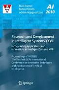 Research and Development in Intelligent Systems XXVII: Incorporating Applications and Innovations in Intelligent Systems XVIII Proceedings of Ai-2010,