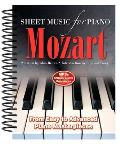 Mozart: Sheet Music for Piano: From Easy to Advanced; Over 25 Masterpieces
