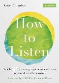 Samaritans How to Listen Tools for opening up conversations when it matters most