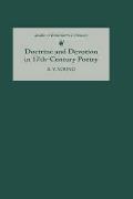 Doctrine and Devotion in Seventeenth-Century Poetry: Studies in Donne, Herbert, Crashaw, and Vaughan