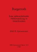 Burgerroth: Eine sp?tneolithische H?hensiedlung in Unterfranken