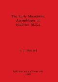 The Early Microlithic Assemblages in Soutern Africa