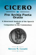 Pro Archia Poeta Oratio A Structural A