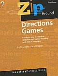 Zip Around Directions Games: Ready-To-Use, Interactive Activities to Practice Reading and Active Listening
