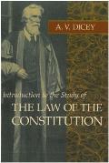 Introduction to the Study of the Law of the Constitution