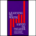 Learning to Write/Writing to Learn