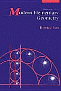 Fundamentals Of Modern Elementary Geomet