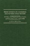 Prime Sources of California and Nevada Local History