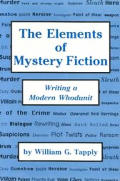 Elements Of Mystery Fiction Writing A