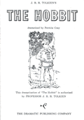 J R R Tolkiens The Hobbit A Play