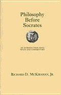 Philosophy Before Socrates An Introduction Wi