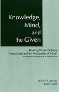 Knowledge Mind & The Given Sellers