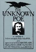 Unknown Poe An Anthology Of Fugitive Wri
