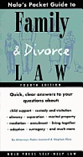 Nolos Pocket Guide To Family Law & Divorce 4th Edition