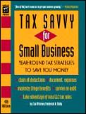 Tax Savvy For Small Business 4th Edition