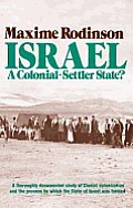 Israel a Colonist Settler State