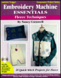 Embroidery Machine Essentials Fleece Techniques Jeanine Twiggs Companion Project Series 2 With CD