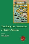 Teaching The Literature Of Early America