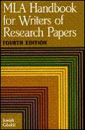 Mla Handbook For Writers Of Research Pap 4th Edition