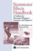 Stormwater Effects Handbook: A Toolbox for Watershed Managers, Scientists, and Engineers