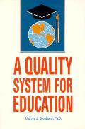 Quality System For Education
