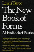 New Book of Forms A Handbook of Poetics