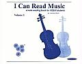 I Can Read Music A Note Reading Book For Violin Students