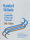 Standard Methods For The Examinatio 20th Edition
