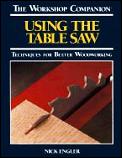 Workshop Companion Using Table Saw