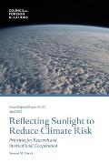 Reflecting Sunlight to Reduce Climate Risk: Priorities for Research and International Cooperation
