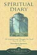 Spiritual Diary An Inspirational Thought for Each Day of the Year