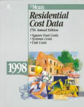 Means Residential Cost Data, 1998