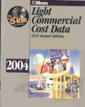 2004 Light Commercial Cost Data (Means Light Commercial Cost Data)