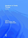 Handbook Of Family Therapy Volume 1